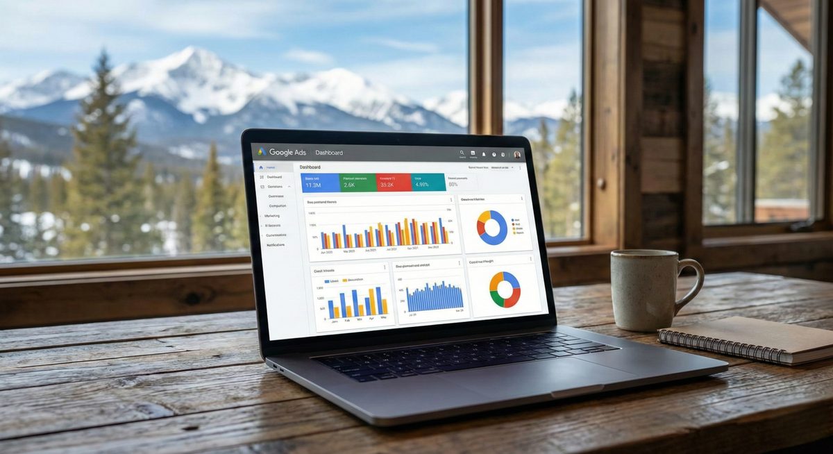 Google Ads dashboard for law firms